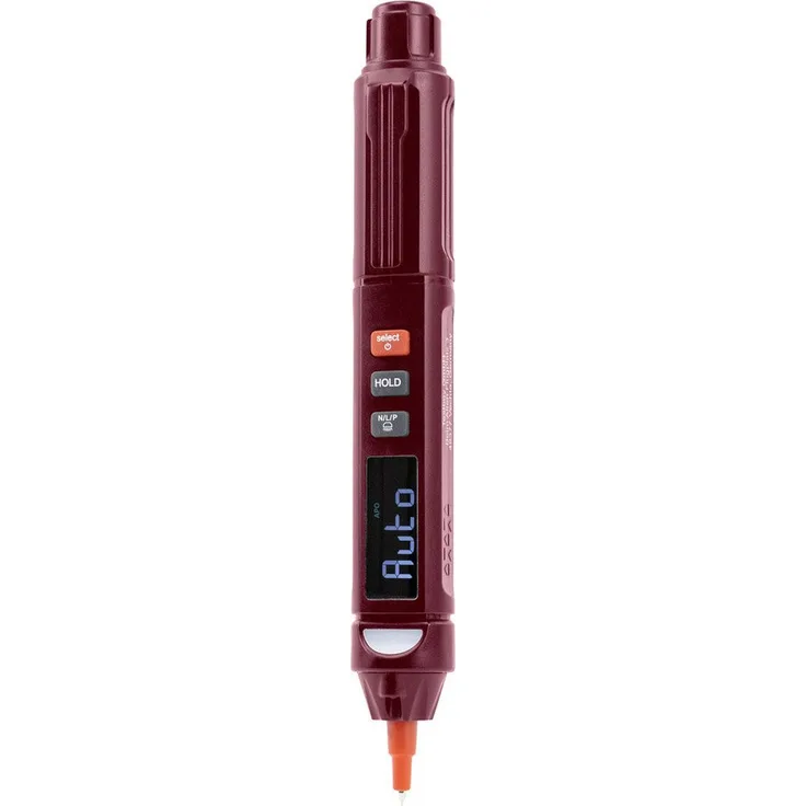 Testboy Tesboy Pen 1000 Hand-Multimeter CAT III 600 V, Berührungslose Spannungsprüfung, Drehfeldmessung, Temperaturmessung
