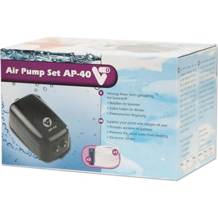 Velda Teichbelüftung Teichbelüfter Set AIR PUMP AP-10 VT 145050 – Bild 6