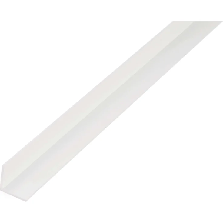 Alberts Winkelprofil | Kunststoff, weiß | 1000 x 25 x 25 mm 
(479251) – Bild 1