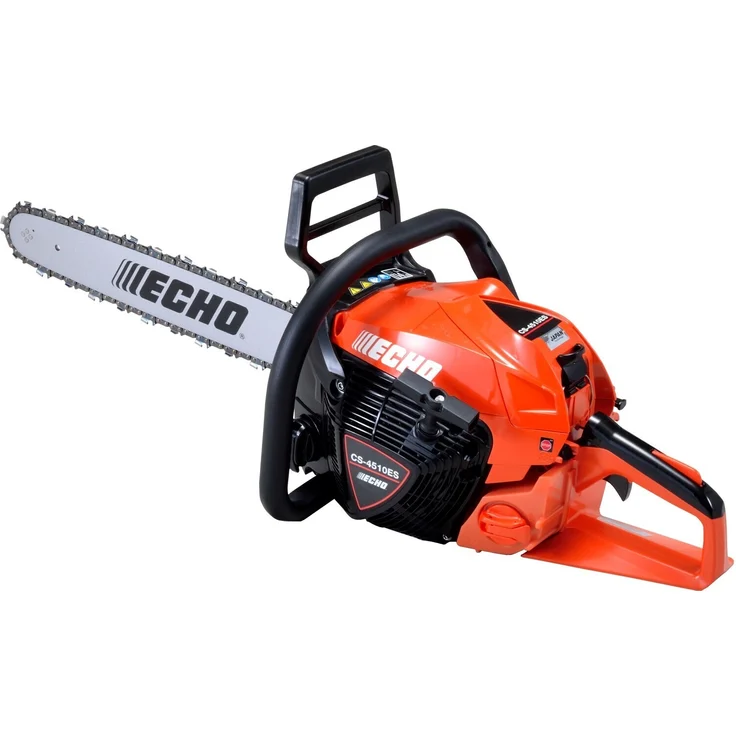 ECHO CS-4510ES-38 Benzin-Kettensäge 45 cm³, 3,13 PS, 38 cm Schwert, Antivibration, Auto-Dekompression, Fliehkraftkupplung