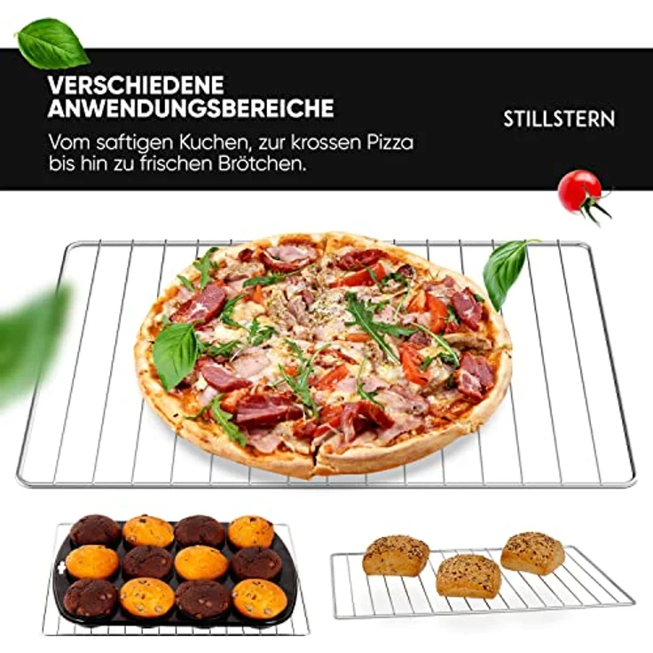 Grillrost für Stillstern 45L Minibackofen (geeignet für: MB45-LED 2G, MB45-MX 2G & MB45-KP 2G) – Bild 2