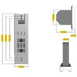 SCHELLENBERG Insektenschutz-Tür 22765, automatischer Rollladengurt-Antrieb, weiß