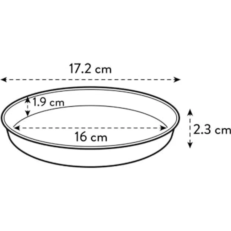 elho Loft Urban Untersetzer Rund 17, Untersetzer für Außen - Ø 17.3 x H 2.4 cm, Grün/Pistazien Grün, aus recyceltem Plastik – Bild 3