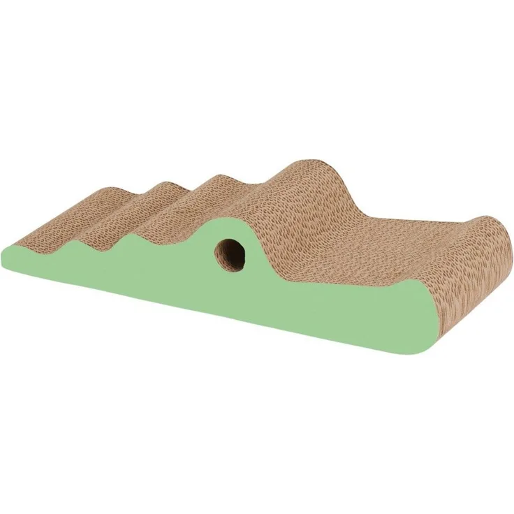 Catit Kratzbrett Kratzpappe Zoo Scratcher Krokodil, ideal zum Befriedigen des natürlichen Kratzbedürfnisses