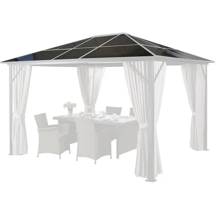 KONIFERA Pavillon-Ersatzdach, Dachplatten für »Aruba«, 300x400 cm, robust und wetterfest