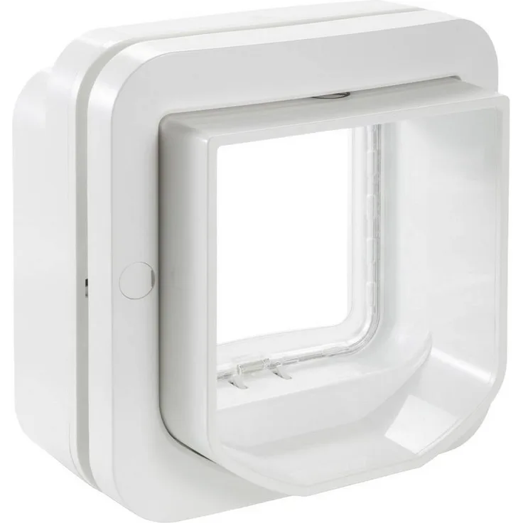 Sureflap Haustierklappe DualScan, Intelligente Katzenklappe mit Mikrochip-Identifikation und Sicherheitsmodus