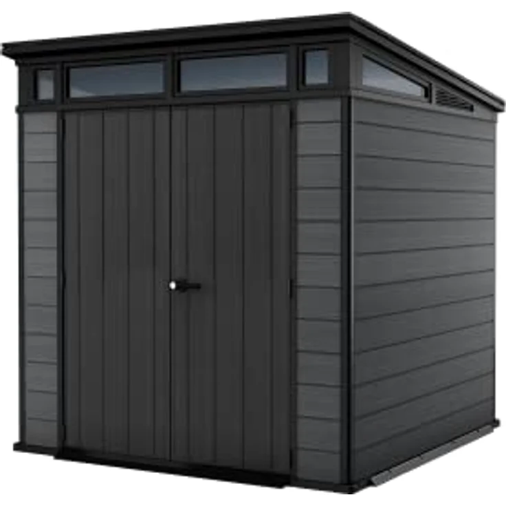 Keter Gerätehaus Cortina 7x7, Maße: 214 x 218 x 226cm – Bild 1