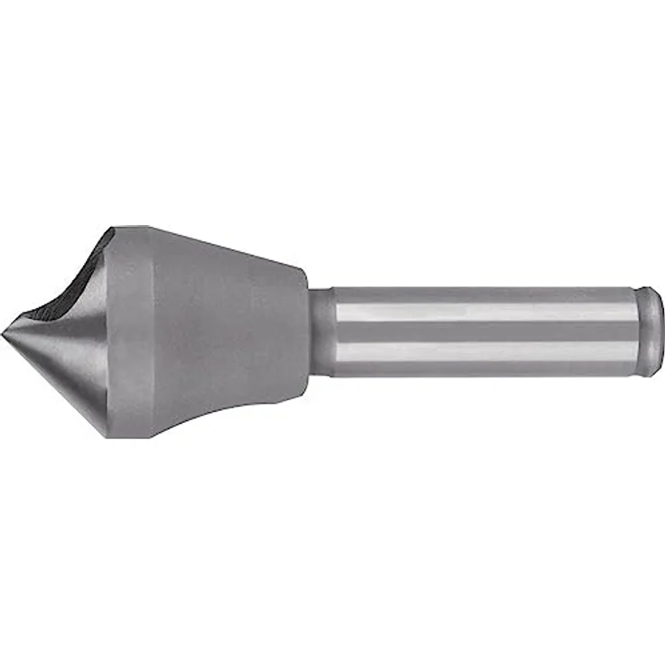 RUKO Querlochsenker HSSE-Co 5, Ø 2-5 mm, 90°, Zylinderschaft, 45 mm Länge, Schaft-Ø 6 mm