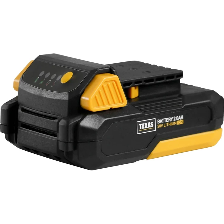 Texas Akku 20V Ersatzakku 2.0Ah Systemakku für 20 Volt Akkuserie 90063245, Kompatibel mit GTX2000, HTX2000, LBX2000 - Texas Blau
