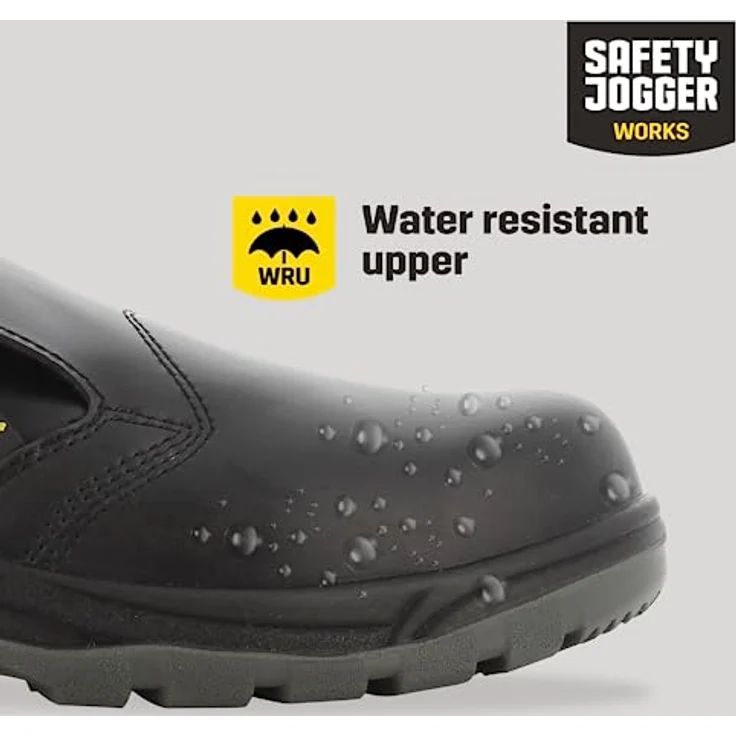 Safety Jogger X0600 S3 Sicherheitsschuh Leder, wasserdicht, Stahlkappe, öl- und kraftstoffbeständig – Bild 2