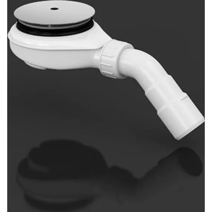 doporro Ablaufgarnitur AL04, Duschablauf für Duschwanne mit 90 mm Ablaufloch, Geruchverschluss mit Haarsieb, hohe Ablaufleistung – Bild 1