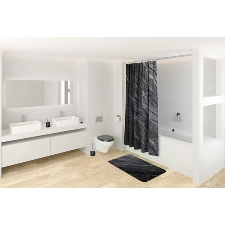 Sanilo WC Bürste, viele schöne Klobürsten zur Auswahl, hochwertige Qualität, Elegantes Design (Granit) – Bild 3