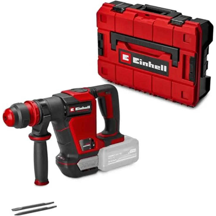 Einhell Akku-Abbruchhammer 'TP-DH 18/4 Li BL - Solo', bürstenloser Motor, 18 V, SDS-Plus-Bohrfutter, ohne Akku