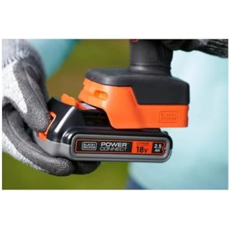 Black + Decker Akku-Astschere BCPP18D1-QW, kabellose Gartenschere mit bis zu 25 mm Schneidkapazität – Bild 3