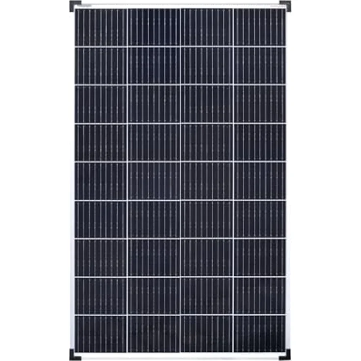 enjoy solar Monokristallines Solarmodul 140W 12V, PERC Technologie, ideal für Garten und Wohnmobile, TÜV zertifiziert, mit 90cm Solarkabel und MC4 Stecker – Bild 1