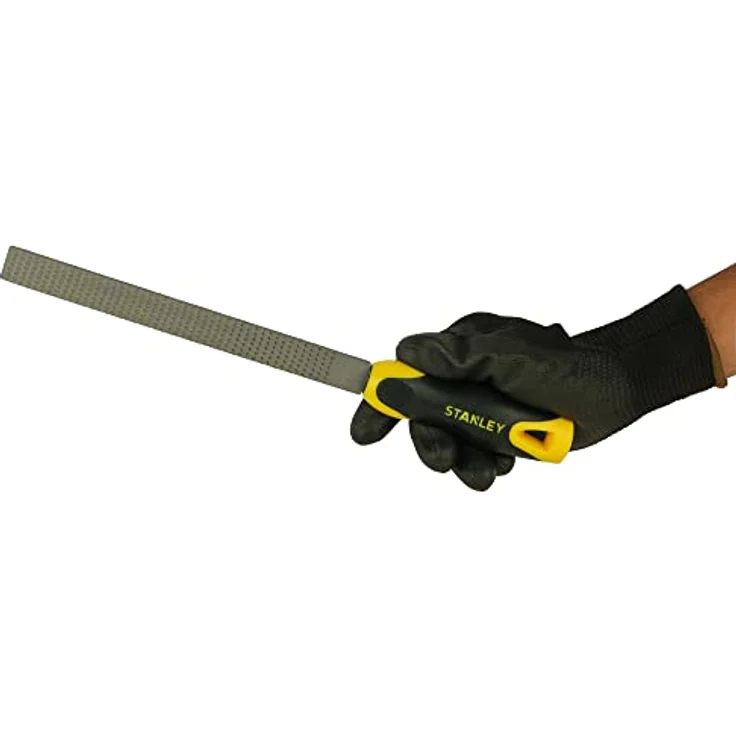 Stanley Holzraspel, Flachstumpf, Hieb 1 (Karbon-Stahl, ergonomischer Bi-Material Handgriff, Griffaussparung) 0-22-465 – Bild 9