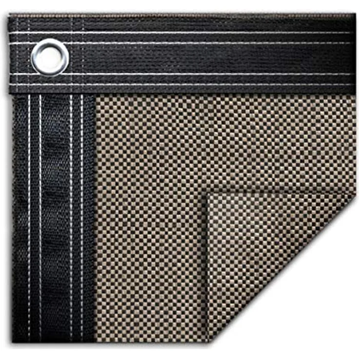 Robelle 431636R Premium-Mesh XL Taupe Mesh Winter Poolabdeckung für Erdbecken 4,9 x 11,0 m Untergrundpool
