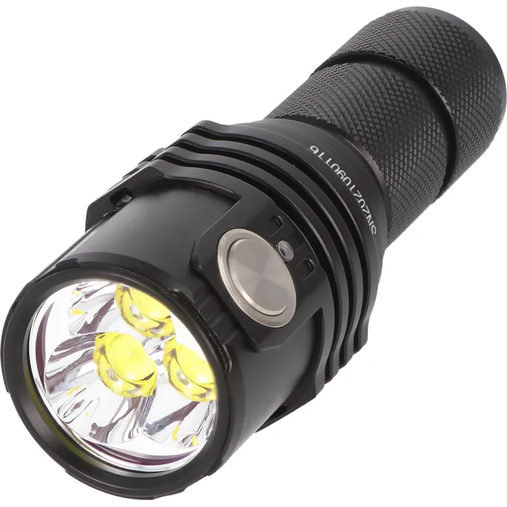 Imalent MS03, LED-Taschenlampe mit max. 13000 Lumen, Leuchtweite bis zu 324 Meter, warmweiß, mit Akku, 11 cm