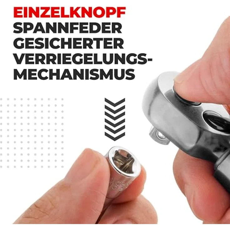 Pro Bike Tool Drehmomentschlüssel Fahrrad Motorrad 1/4 Zoll Antrieb Umschaltknarre, Silber Carbon – Bild 6