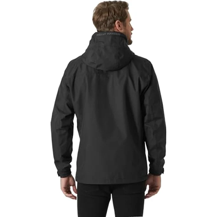 Helly Hansen Dubliner Jacket Herren Anorak, wasserfest, atmungsaktiv, PFC-frei, Marineblau – Bild 3