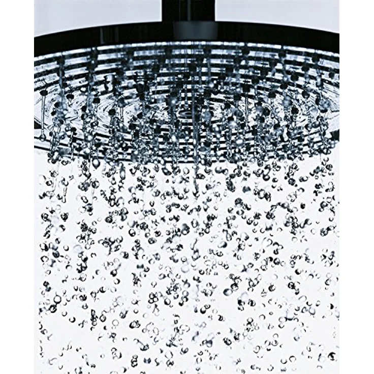 hansgrohe Duschsystem Raindance S Showerpipe 300 1jet mit Thermostat - Chrom, höhenverstellbar, schwenkbar, sicherheitssperre bei 40°C - Preisvergleich – Bild 2
