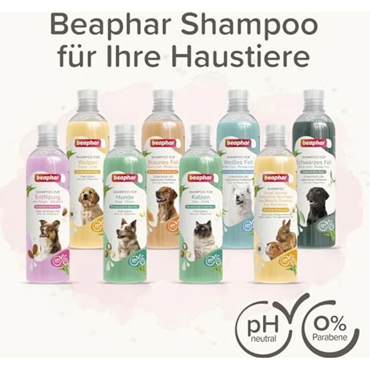 beaphar Tiershampoo für Katzen, sanfte Fellreinigung mit Macadamiaöl und Aloe Vera, 250 ml – Bild 7