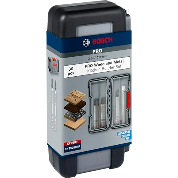 Bosch Professional PRO Wood and Metal Säbelsägeblatt-Set, 30-teilig, hohe Lebensdauer für präzise Schnitte in Holz und Metall – Bild 2