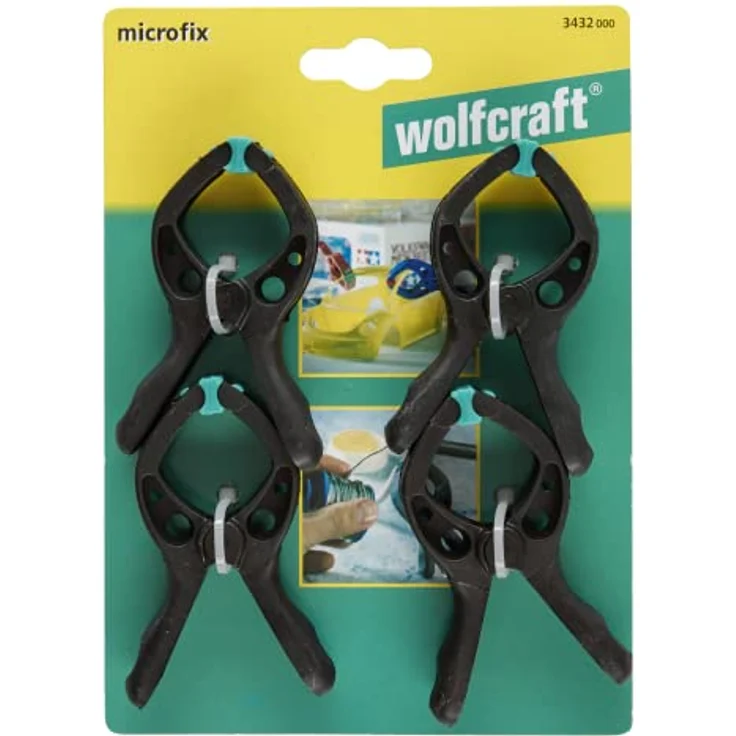 WWolfcraft Schnellspanner Mifix 30mm, 4 Stück – Bild 4