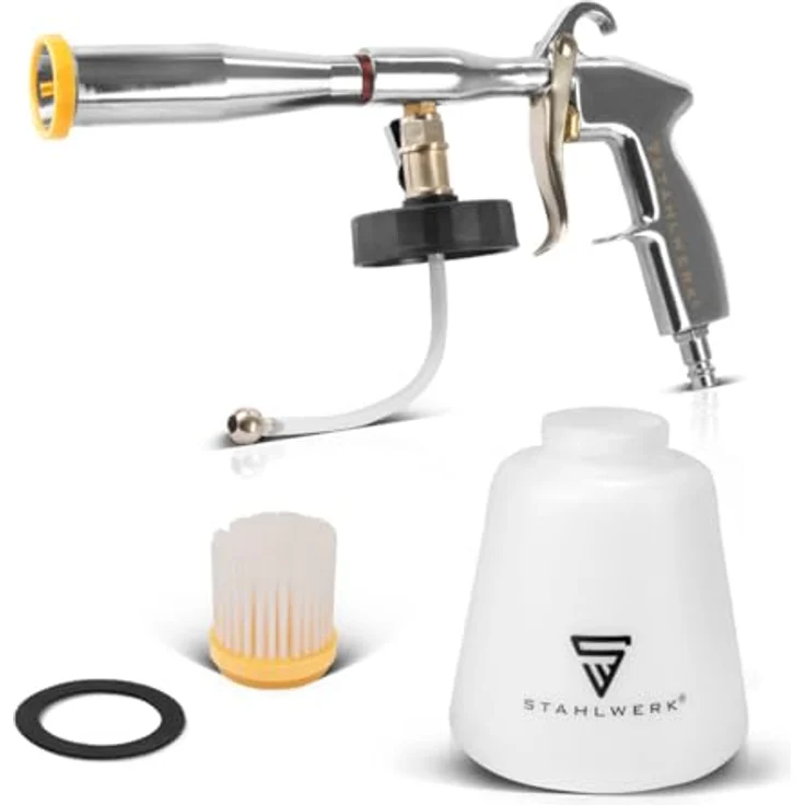 Stahlwerk Druckluft-Reinigungspistole RP-92 ST, Hochwertiger Druckluftaufsatz mit Tornado-Effekt und langlebiger Wirbeldüse aus Metall – Bild 1