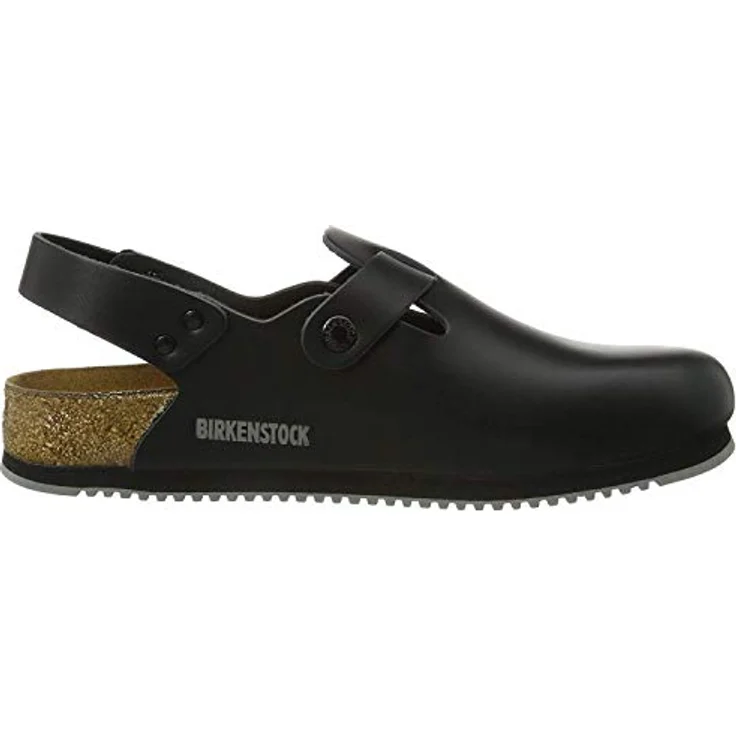 Birkenstock Professional Tokio ESD Pantolette schwarz schmale Weite Sandale mit ESD-Kork-Latex-Bettung und EVALaufsohle – Bild 6