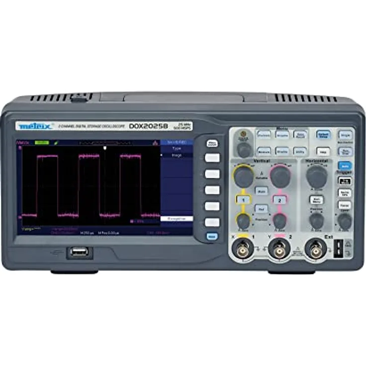 Metrix DOX2025B Digital-Oszilloskop 20MHz 2-Kanal 50 GSa-s 32 kpts 8 Bit Digital-Speicher (DSO) 1St.