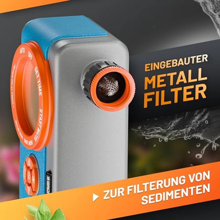 GRÜNTEK Digitale Bewässerungssteuerung, Flexibler Bewässerungscomputer mit Digitalanzeige, Timer von 1 bis 360 Minuten, wocheweise programmierbar – Bild 5