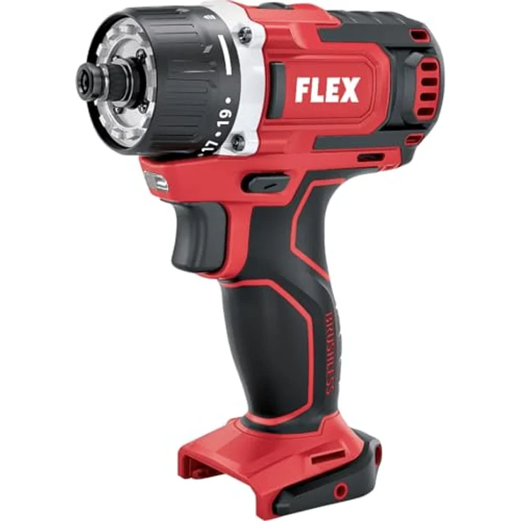 FLEX 2-Gang Akku-Bohrschrauber 12 V, bürstenlos, Gürtelclip, Bitgarage, 2,5/5,0 Ah Akkukapazität, leicht, kompakt – Bild 2