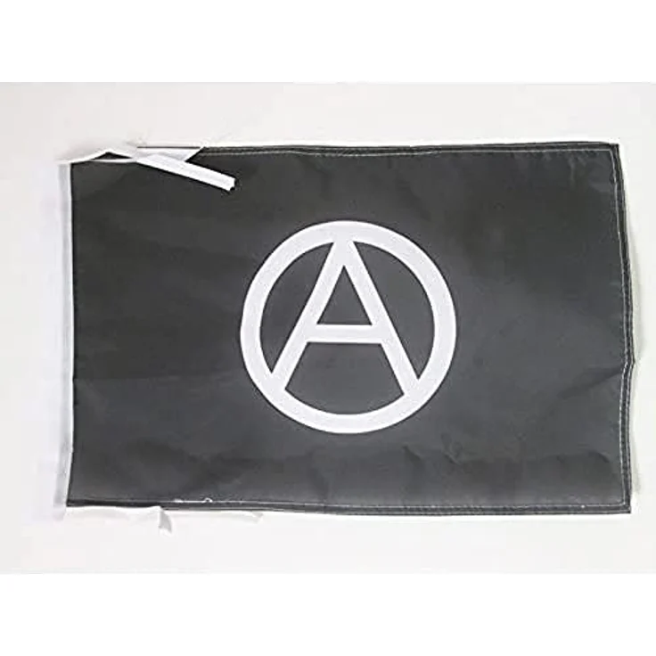 AZ FLAG Flagge Anarchie 45x30 cm, Polyester 100D mit verstärkten Ecken und Kordeln für Innen & Außen