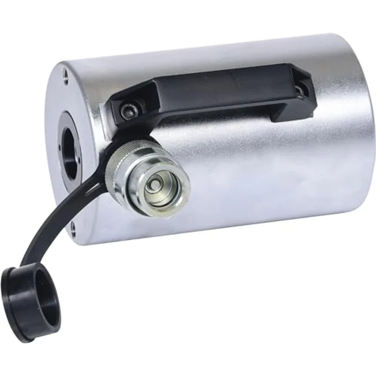 KSTOOLS Hydraulik-Hohlkolbenzylinder 20 t, einfach wirkend mit Federrückzug, Spezial-Werkzeugstahl, Zylinder-Höhe 164 mm, max. Druckkraft 20 t – Bild 3