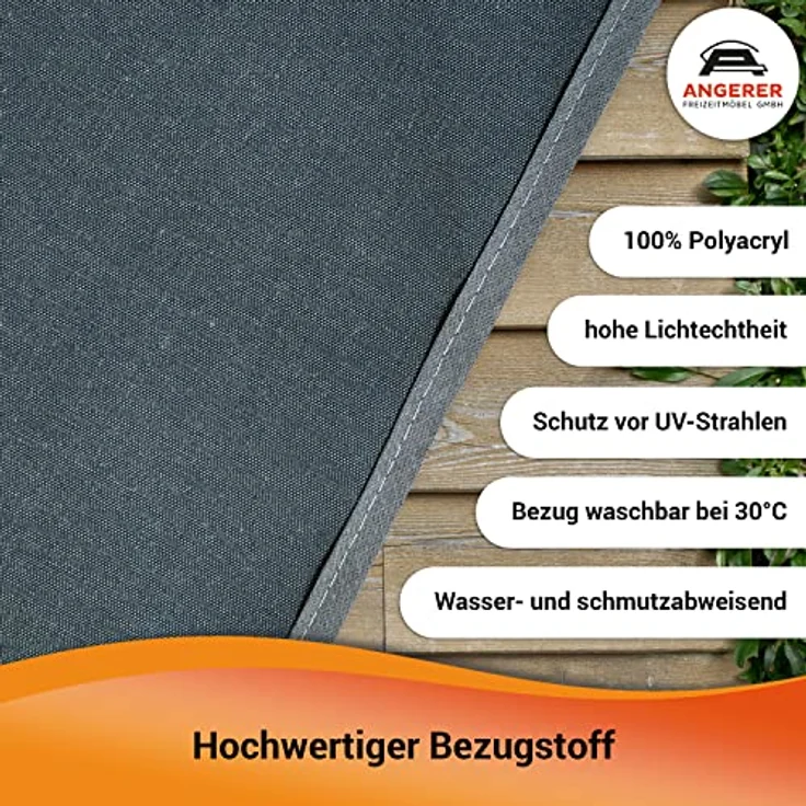 Klemmmarkise Style 250 cm Style anthrazit – Bild 5