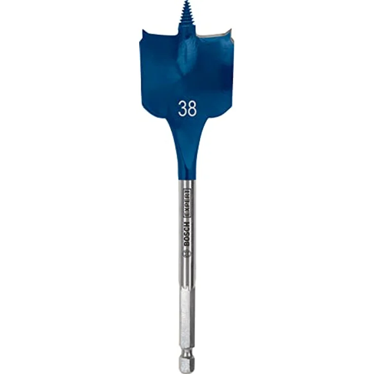 Bosch Accessories 2608900329, Holz-Fräsbohrer 38 mm, Gesamtlänge 152 mm, Sechskantschaft, schnell und effizient – Bild 1