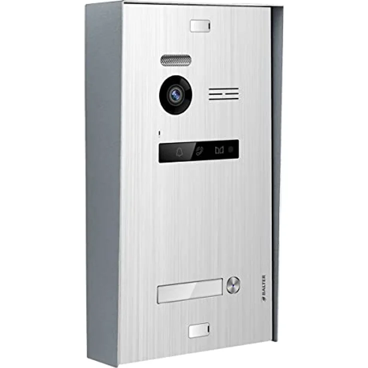 Nonic Balter EVO-RC-Silver Aufputzmontagehalterung, Aluminium Zusatzbox für EVO Unterputz-Türstation mit 2-Draht-BUS-Technik – Bild 2