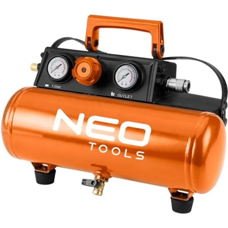 No Name Kompressor 8 bar 3 8 l (0.00 Bar, 3.80 l)