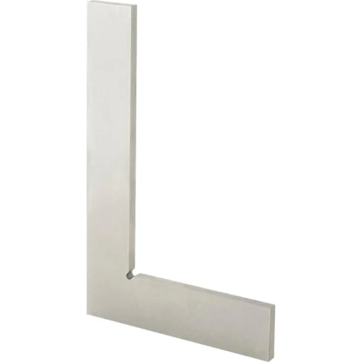 Forum Flachwinkel DIN 875/II A, 75 x 50 mm, Spezialstahl ohne Anschlag für präzise Messungen – Bild 1