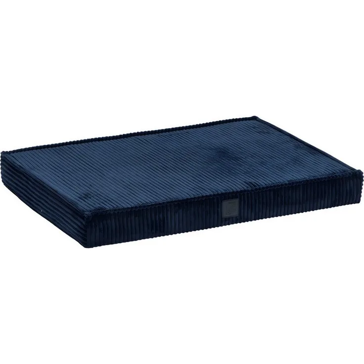 Designed By Lotte Tierkissen Orthopädisches Hundekissen Ribbed anthrazit, Memory-Schaum, wasserabweisender Innenbezug, Anti-Rutsch-Boden