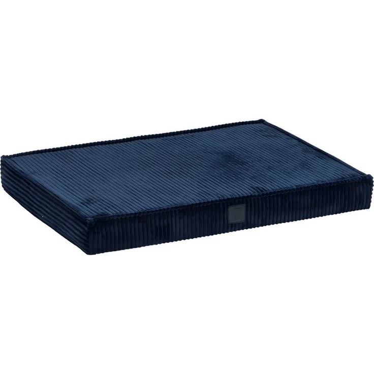 Designed By Lotte Tierkissen Orthopädisches Hundekissen Ribbed anthrazit, Memory-Schaum, wasserabweisender Innenbezug, Anti-Rutsch-Boden