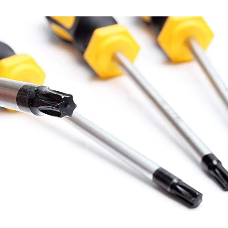 CCLIFE 11tlg TX Schraubendreher Set Torx Magnetische Sternschraubenzieher Satz Schraubenzieher T6-T40 – Bild 2