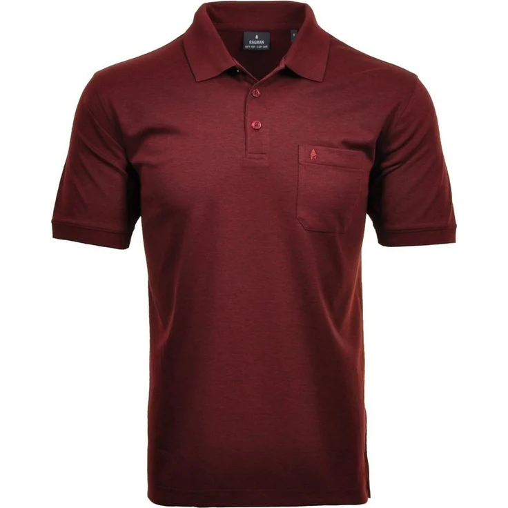 RAGMAN Poloshirt, klassischer Freizeit-Look, Marineblau