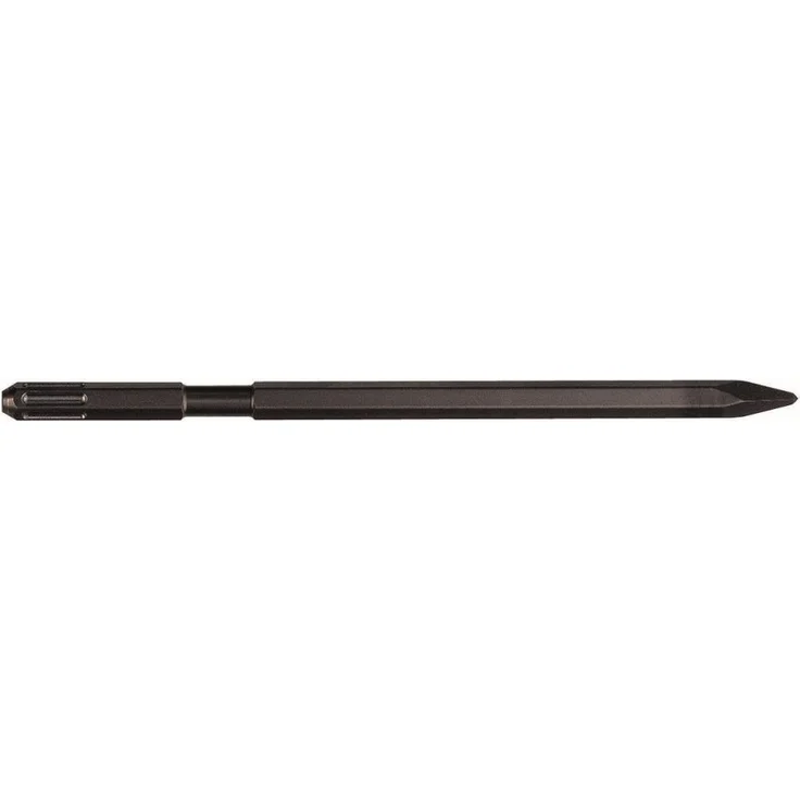 DUSS Spitzmeißel SM 610, 22 mm Sechskant mit Manschette und Schutzhülse – Bild 1