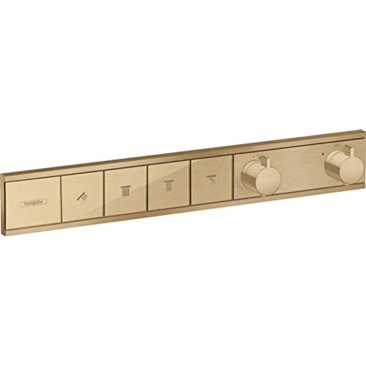 hansgrohe Unterputz Thermostat RainSelect, für 4 Funktionen, Brushed Bronze – Bild 1