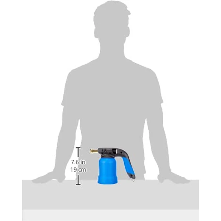 Kemper Lötlampe KE2018 blau schwarz ohne Stechkartusche – Bild 5