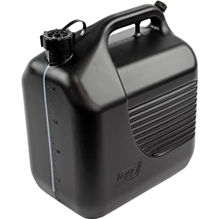 Tayg Kanister, 20 Liter, zugelassen, mit Einfüllstutzen und Messstreifen, schwarz, 603075 – Bild 1