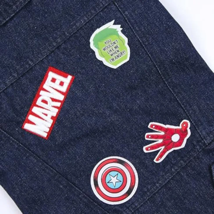 MARVEL Hundemantel Marvel Hundejacke Blau M, atmungsaktiv mit Klettverschluss – Bild 5