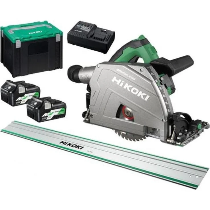 Hikoki C3606DPAWV1Z, Handkreissäge 36 V 165 mm Tauchsäge mit Bürstenlosem Motor und 5 Jahren Händler-Garantie